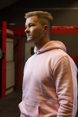 MUSCLE CLUB HOODIE - PINK - MuscleClub_BK210467b